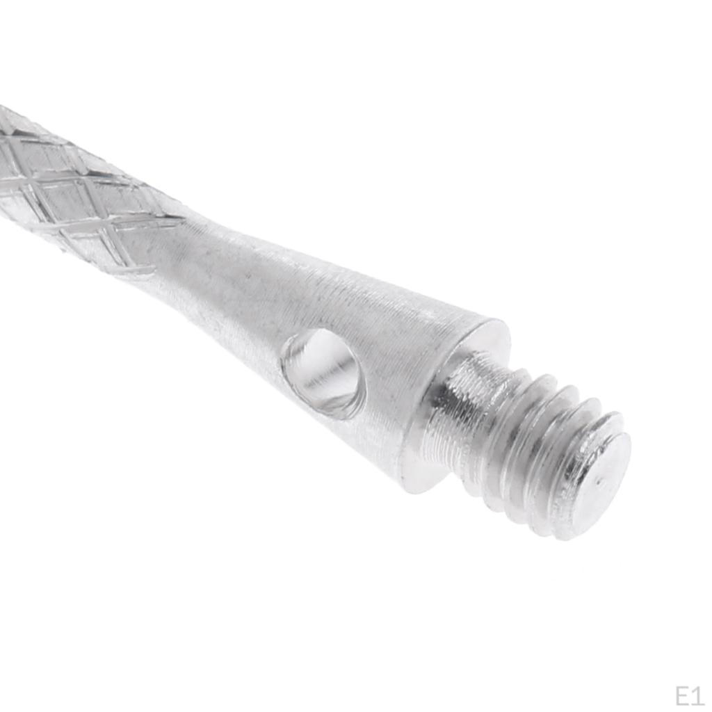 6 Stück Aluminiumlegierung 54 mm 2BA neu gerillte Wellen Vorbauten 4,5 mm Gewinde