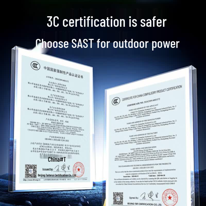 SAST Portable Outdoor Power Station with 220V AC Output