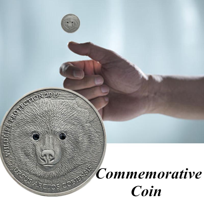 

Монголия Антикварный 2019 г. Охраняемый дикий сувенир Коллекция художественных промыслов Рельефная виртуальная валюта Животные