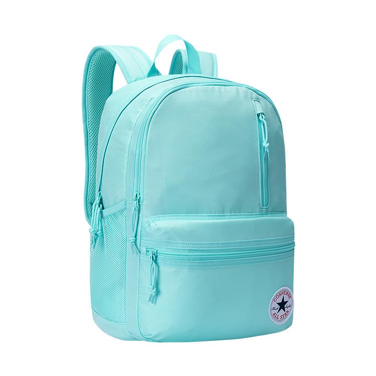 Converse 17L Casual Lightweight Fashion Versatile Polyester Backpack Unisex Backpack Aruba-Blue CV2533284GS-007