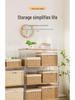 Aufbewahrungskorb aus Rattan mit Deckel - Kosmetik-Organizer & Snackbox