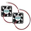 ANVISION 2-Pack DC 24V 40mm X 10mm Brushless Cooling Fans, Dual Ball Bearings