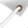 TECPLAST Sandow élastique Blanc 15 mètres 9SW - Qualité PRO - Tendeur pour bâche de diamètre 9 mm