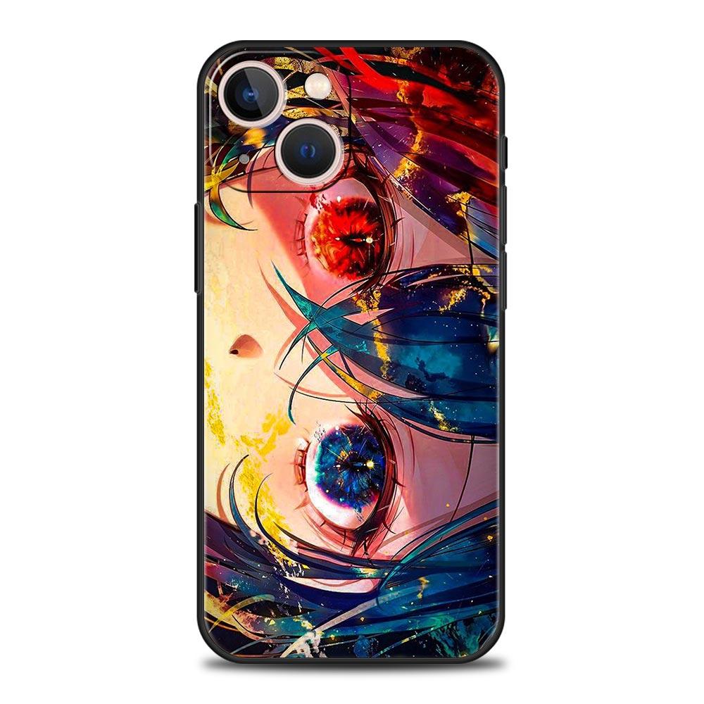 

Genshin Impact Роскошный чехол для телефона iPhone 13 15 14 12 11 Pro MAX XR X SE XS 7 8 Plus Мягкий силиконовый черный защитный чехол iPhone 11Pro Max