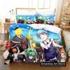 3D Print Assassination Classroom Anime Koro-sensei Bedding Set Boys Girls Twin Queen King Size Duvet Cover Pillowcase Bed boys