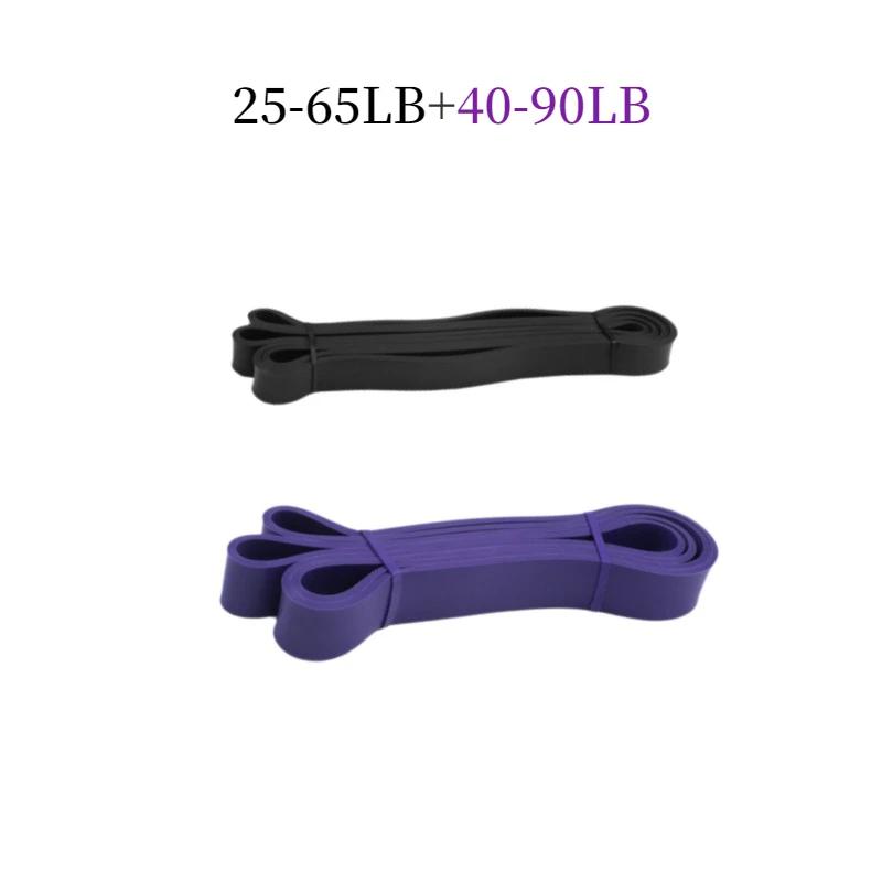 Strapazierfähiges Latex-Widerstandsband Übung Elastisches Band für Fitness Kraft Klimmzug-Unterstützungsband Training Pilates Fitnessgeräte Praktische Anwendung