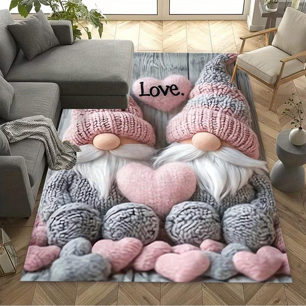 1pc cute bear rug home carpet non slip design for bedroom gift