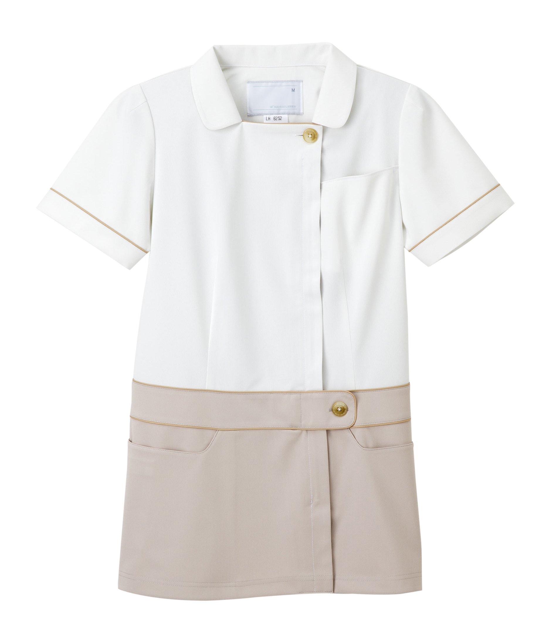 

Medical Uniform Nagaileben Tunic Women s Off-White LH-6252(LL)