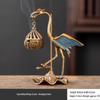Creative Boshan Hanging Incense Burner for Home Use - Tea Ceremony Ornament for Agarwood & Sandalwood Coil Incense