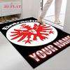 Custom Eintracht Frankfurt Carpet Rug for Living Room Bedroom Home Sofa Decoration,Kids play Nonslip Floor Mat