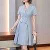 Women's Professional Suit Collar Dress