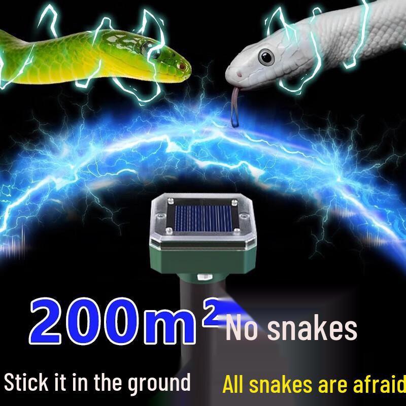 Lvtujia Solar Ultrasonic Snake Repeller