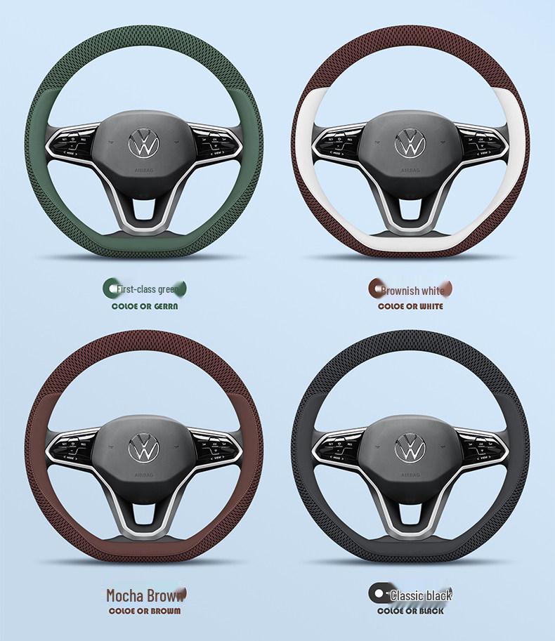 Potah volantu z ledového hedvábí pro Volkswagen Teramont/X (2017-2025)