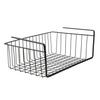 Suspended Shelf Basket M Black Metal 40X26 Cm