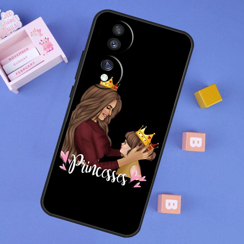 Super Dad Mom Baby Girl Twin Case For Honor X9d X9a X9b X9c X8b X8c Win RT 200 400 Pro 70 90 Magic 7 Lite 5 6 8 Pro Cover
