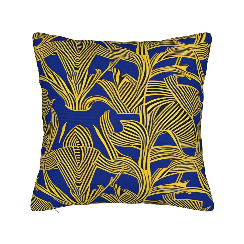 Pillow Case African Pattern Square Pillow Cover For Living Room Chair Funny Pillowcases