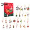 Advent Calendar for Set Kids 24-Day Countdown Christmas Snowman House Decor Xmas Gift Holiday 2D