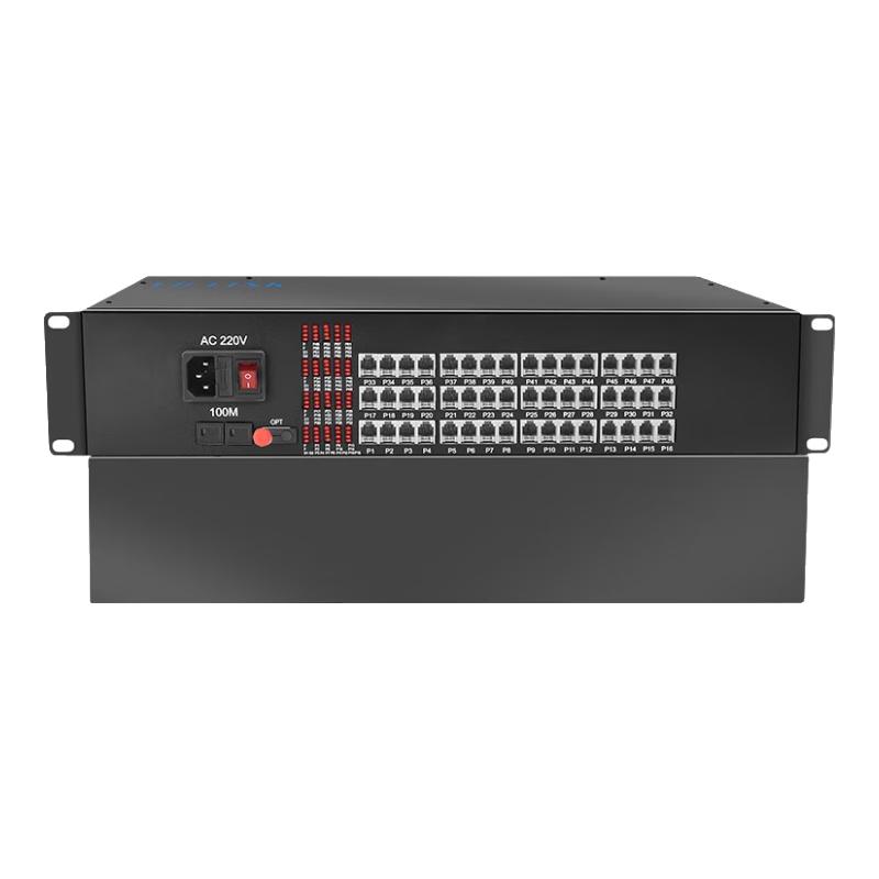 EB-LINK Multi-Channel Telephone & Ethernet Fiber Optic Transceiver