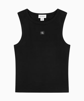 Kaelbinkeullainjin Women'S Woven Label Baby Lip Tank 47C201G Ub1