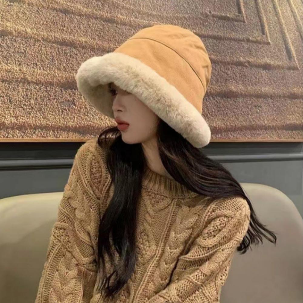 Winter Women's Pretty Cliet Soft Bonnet Fur Fleece Hat