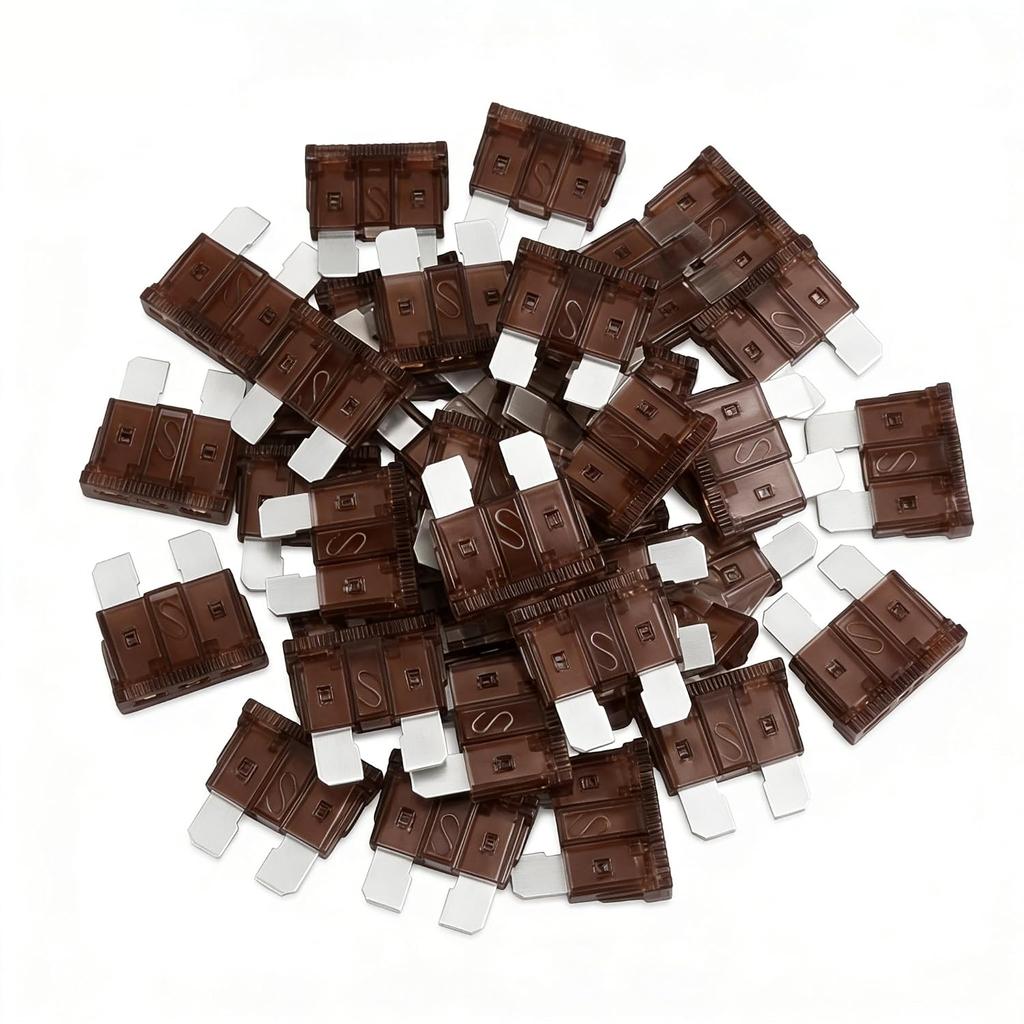 (80Pcs) 10 Amp Standard Fuse, 10A Car Blade Fuses for Car/RV/Truck/SUV/Motorcycle/Boat