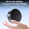 360° Rotation Vacuum Suction Cup Magnetic Car Phone Holder Foldable Adsorption Navigation Holder for iPhone 15 16 Smartphone