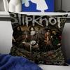Band Rap Music S-Slipknot Cushion Cover Inches Farmhouse Decor Home Throw Pillow Covers For Couch Decorations