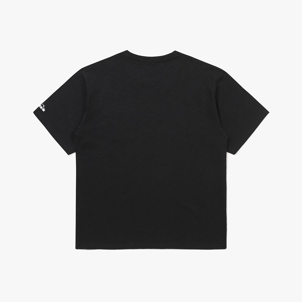 Diadora Symbol Wappen Short Sleeve T-Shirt Black
