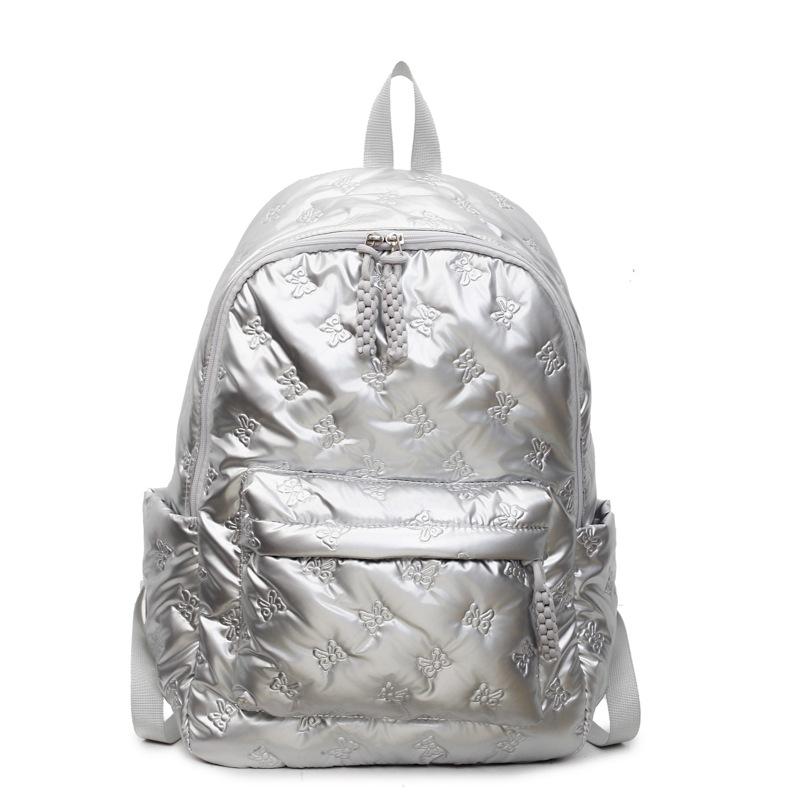 Large-capacity Cotton Clothes, Bags, Women's and Men's New Backpacks, Fashionable Students, Versatile School Bags, and Travel Backpacks.