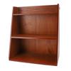 Desktop Sundries Organizer Vintage Multi Layer Wood Desktop Sundries Storage Shelf for Perfume