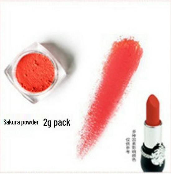 DIY Pink Lipstick Raw Material Powder - 2g Plant-Based Lip Balm Pigment