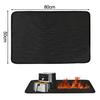 Grilling Mat Fireproof Pad Double-Sided Heat-Resistant Silicone Mat Protection Fireplace Parts Anti-Slip Oil-Stain Resistance