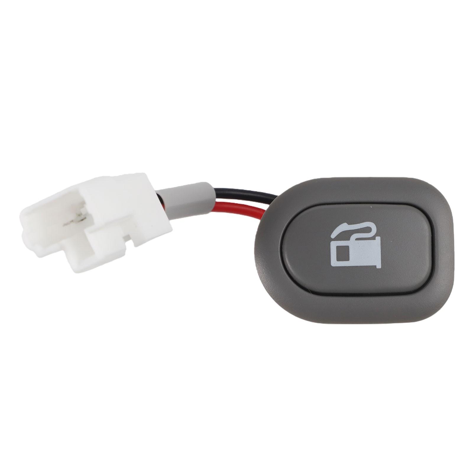 Fuel Tank Cap Switch Button Compatible With 2007-2018 Models серый