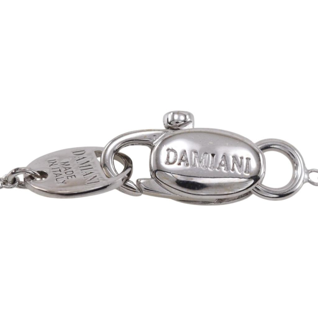 Damiani Belle Epoque XXS Necklace 20083507 cross K18 white gold/diamond 4.5g unisex Used
