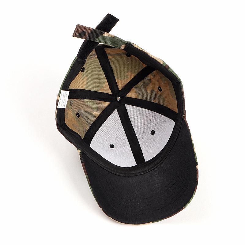 Baseball Cap Men's Sun Hat Fishing Baseball Cap Outdoor Camouflage Sun Hat Military Training Sports Team Building Middle Aged Hat