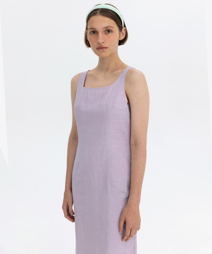 Bensimon Linen Dress - Lavender