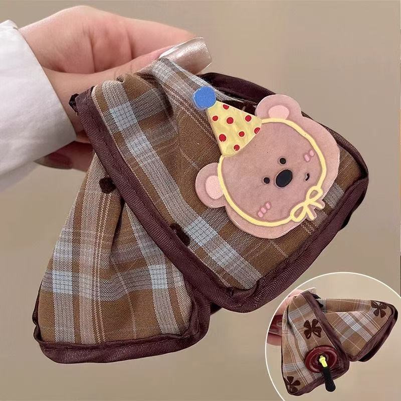 New Cute and Cute Cartoon Catnip for Women High Level Sense Back of The Head Pan Hair Shark Clip Head Versatile Hair Accessories