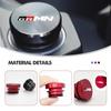 Car Logo Cigarette Lighter Dustproof Cap Protective Cover Auto Accessories For Toyota GR MN Camry Prius Auris Crown Yaris