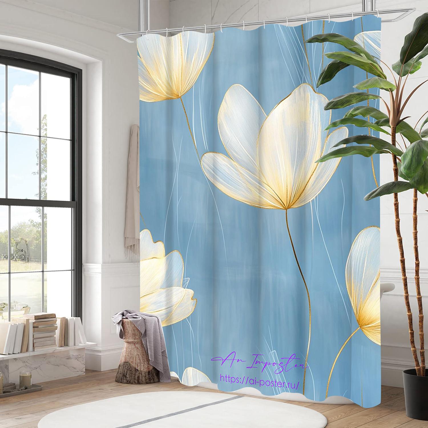

Plant And Floral Bathing Curtain Bathroom Letters Shower Curtain Waterproof With 12 Hooks Fishes Home Deco Free Ship W60H190(CM)-1 Pcs