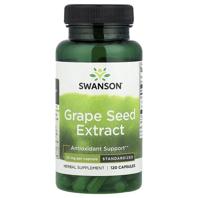 Grape Seed Extract, 50 Mg, 120 Capsules