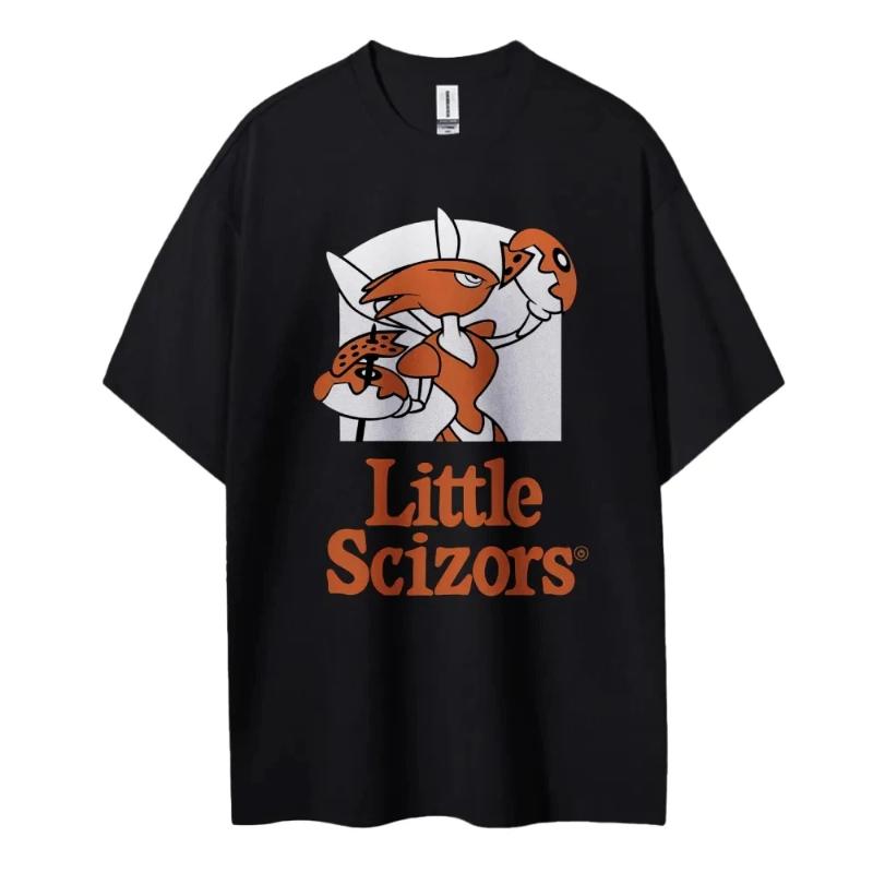 

Pokemon T-shirt Men s Pure Cotton Casual Round Neck T-shirt Short Sleeve Clothing Summer Sports Casual Short Sleeve Top XS чёрный