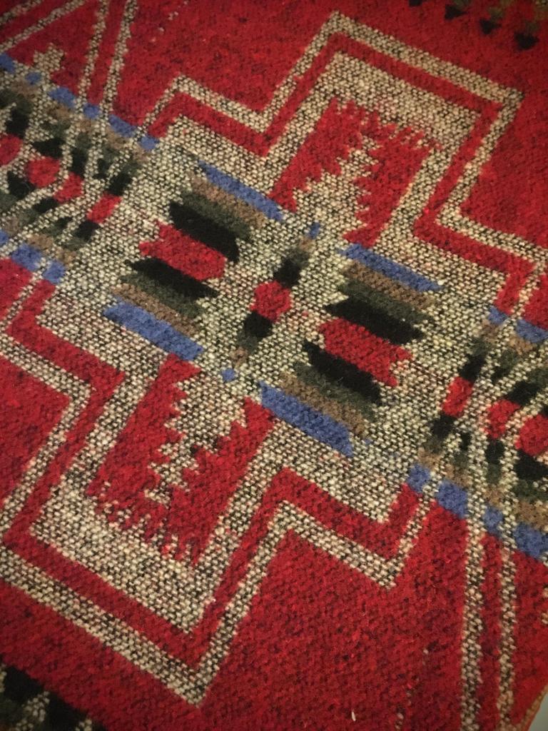 Jacquard Thick Fabric Ortega Pattern Native American Pattern Fabric Fabric Scraps Denim Remake Interior Handmade Voice Foundation of Indigenous