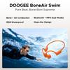 DOOGEE BoneAir Swim Bone Conduction Swmmming Sport Headphones Wireless Headset IP68 Waterproof With Microphone Calls Music 64GB