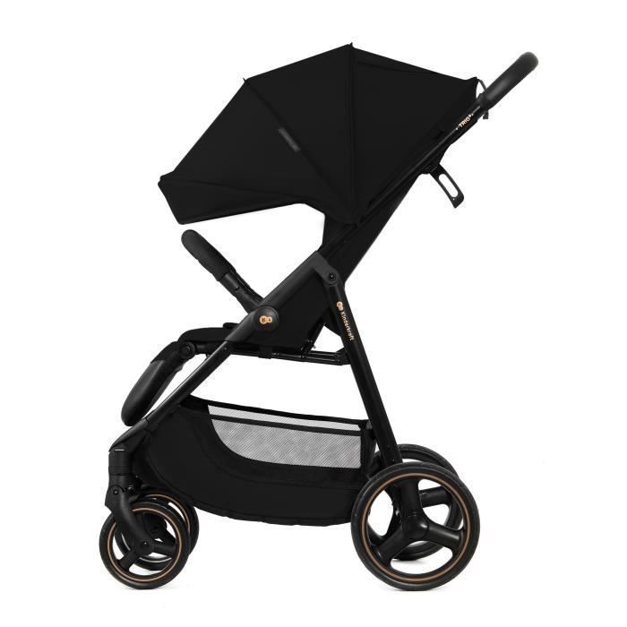 Poussette Kinderkraft TRIG 3 ONYX Noir Pliable 1 Main