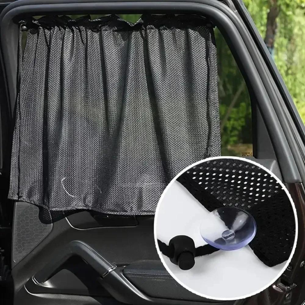 Car Sunshade Curtains UV Protection Keeps Interior Cool Prevents Fading Durable Easy to Install Summer Essentials