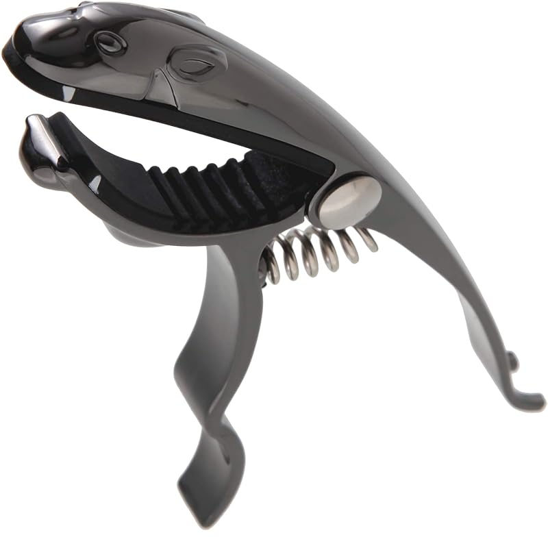 

Phoenix one touch Guitar capo [type] Jaguar] Cleaning fiber cloth/Pick/Manufacturer s warranty Set of 4 Black