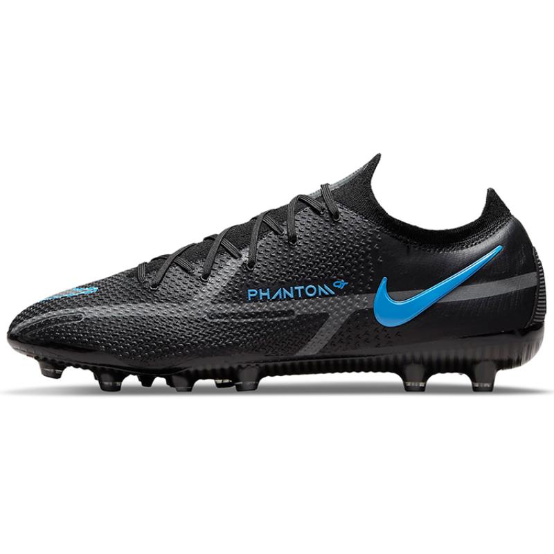 Nike Phantom GT2 Elite Ag Pro Black Grey Blue Sneakers DC0748-004