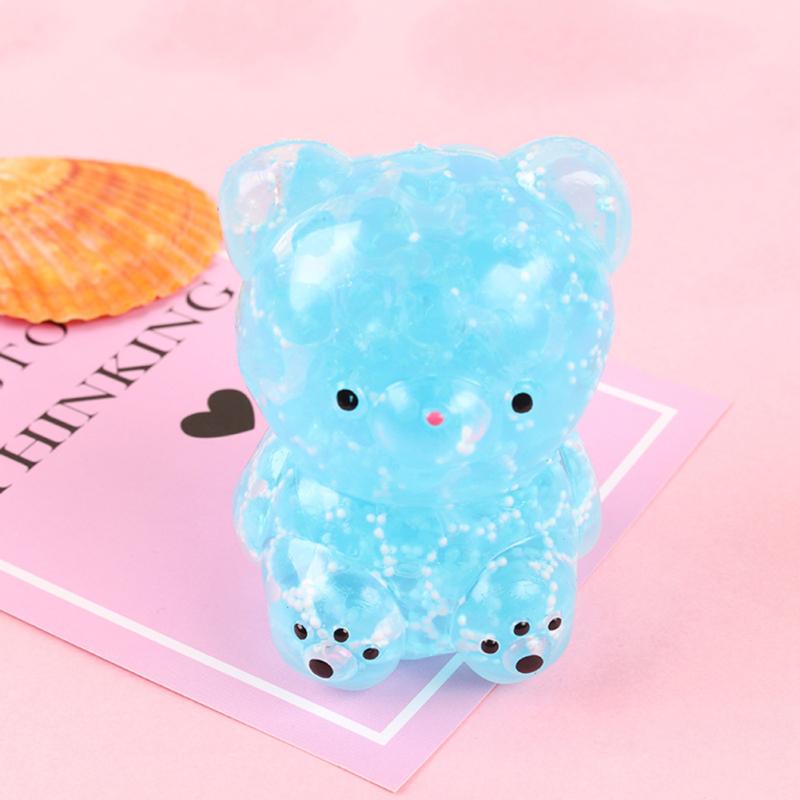Tpr Bear Vent  Toy Decompression Artifact For Relieve Stress Slow Rebound Squeeze Ball Birthday