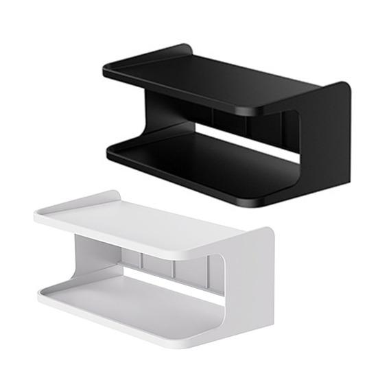 Organizator Universal de Pat Dublu Strat Agățat Noptieră Capacitate Mare Raft de Depozitare Noptieră Puternic