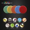 Buffing Sponge Pads, SPTA 5Pcs 6.5 Inch Face For 6 Inch 150Mm Backing Plate Compound, Cutting Polishing Pad Kit For Car Buffer Polisher Compounding,
